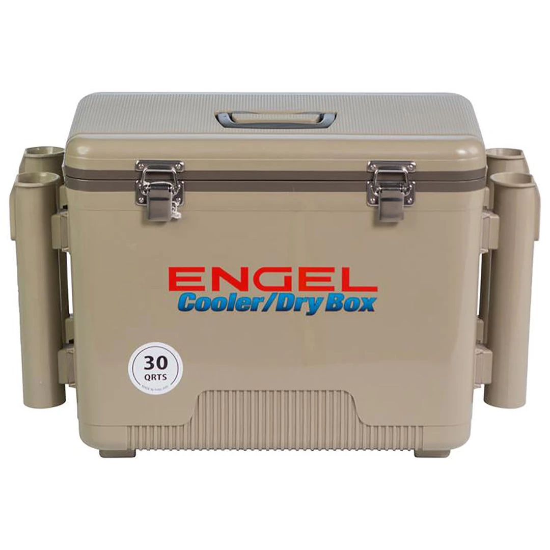 Engel Coolers Engel 30 Drybox W/Rod Holders 4 Engel Coolers Engel 30 Drybox W/Rod Holders