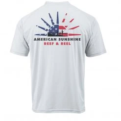 Performance Shirts Reef & Reel American Sunshine Men's Short Sleeve Performance Shirt
