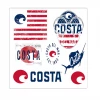 Costa Del Mar Americana Decal Sheet