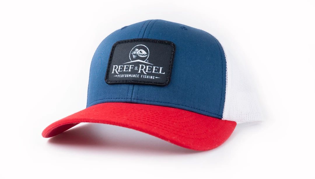 Reef & Reel Performance Fishing Snapback Trucker Hat 25 Reef & Reel Performance Fishing Snapback Trucker Hat