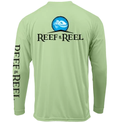 Performance Shirts Reef & Reel Youth Classic Logo Performance Long Sleeve Shirt