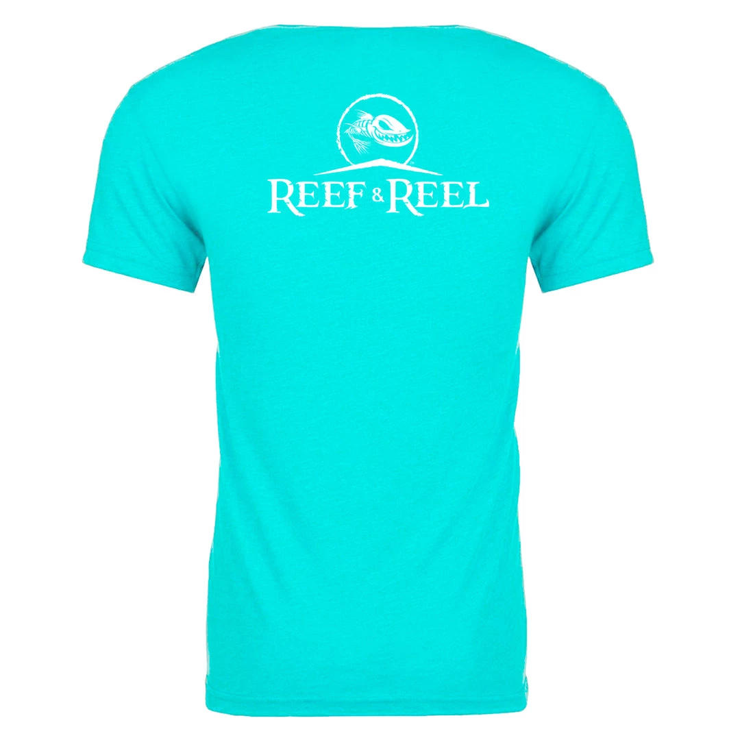 T-Shirts Reef & Reel Back Logo Tri-Blend T-Shirt 6 T-Shirts Reef & Reel Back Logo Tri-Blend T-Shirt