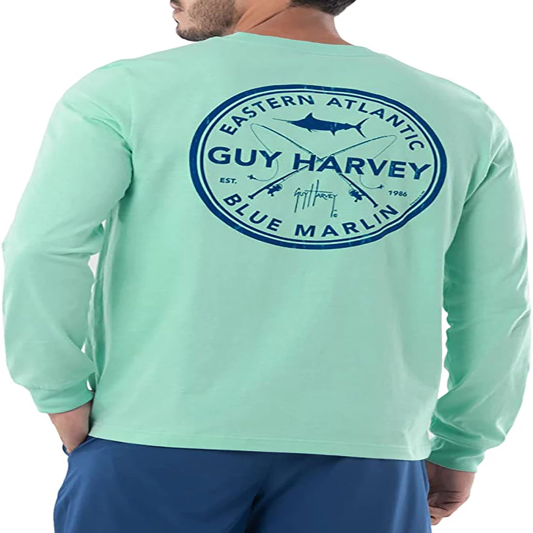 Performance Shirts Guy Harvey Men's Billfish Collection No Pocket Long Sleeve T-Shirt 3 Performance Shirts Guy Harvey Men's Billfish Collection No Pocket Long Sleeve T-Shirt