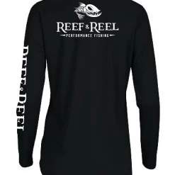 Reef & Reel Women's Floating Fish Back Womens Performance LS Shirt