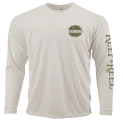 Performance Shirts Reef & Reel Camo Circle Men's Long Sleeve Performance Shirt