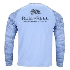 Reef & Reel Floating Fish Camo Sleeve Pro Series Performance Shirt