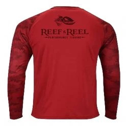 Reef & Reel Floating Fish Camo Sleeve Pro Series Performance Shirt