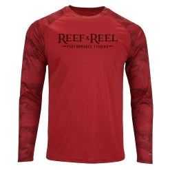 Reef & Reel Performance Fishing Camo Men's Pro Series Shirt