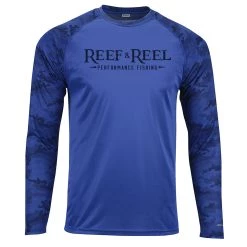 Reef & Reel Performance Fishing Camo Men's Pro Series Shirt