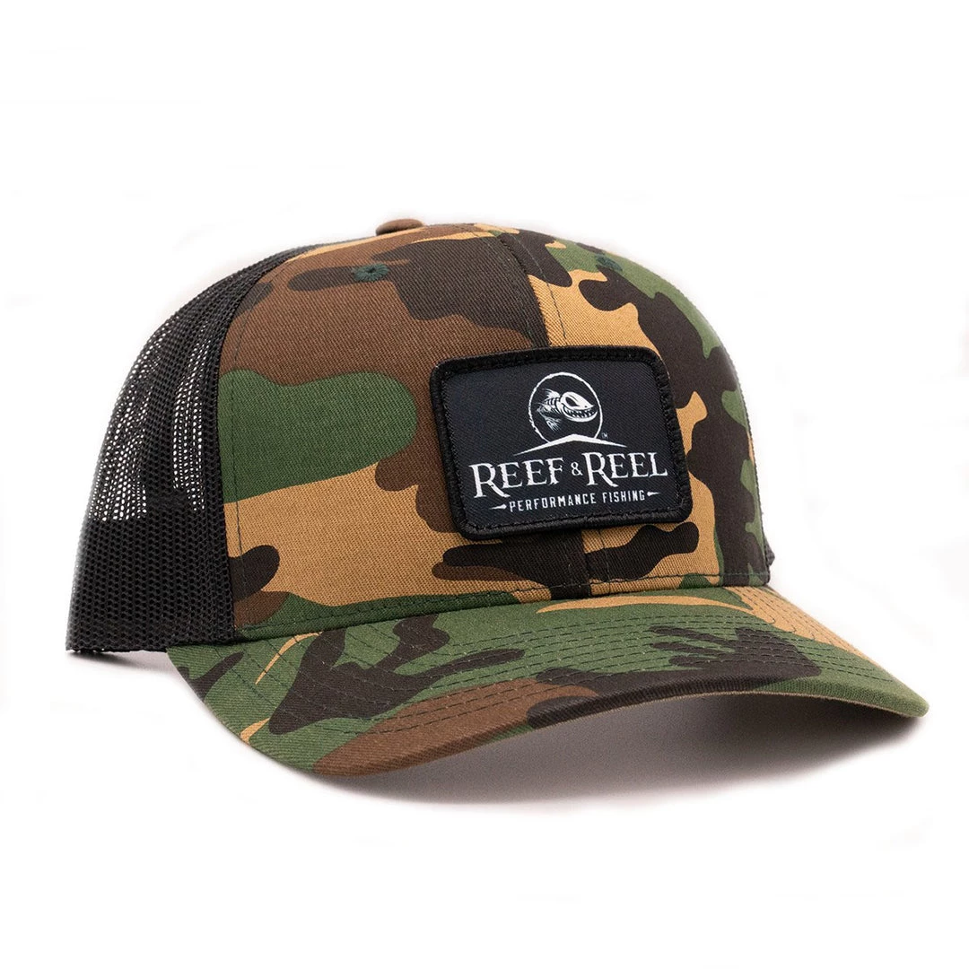 Reef & Reel Performance Fishing Snapback Trucker Hat 9 Reef & Reel Performance Fishing Snapback Trucker Hat