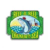 Stickers Reef & Reel Performance Fishing Chicken Of The Sea Sticker