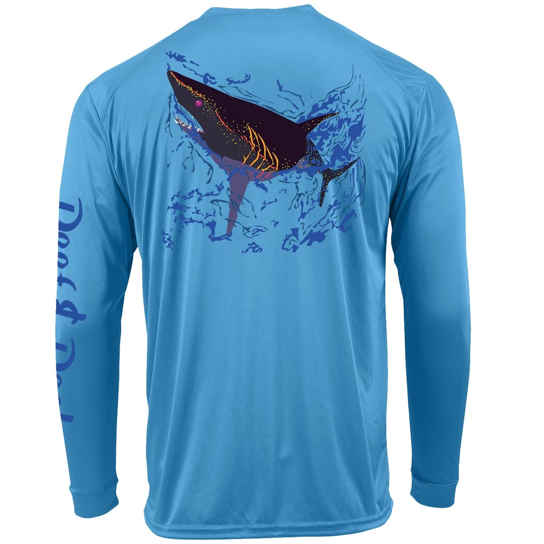 Reef & Reel Big Chomp Men's Performance Long Sleeve Shirt 6 Reef & Reel Big Chomp Men's Performance Long Sleeve Shirt