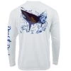 Reef & Reel Big Chomp Men's Performance Long Sleeve Shirt 1 Reef & Reel Big Chomp Men's Performance Long Sleeve Shirt