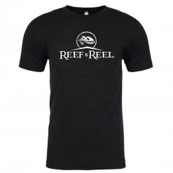 Reef & Reel Classic Logo Men's Tri-Blend Short Sleeve T-Shirt