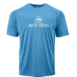 Performance Shirts Reef & Reel Classic Logo Men's Short Sleeve Performance Shirt