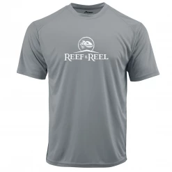 Performance Shirts Reef & Reel Classic Logo Men's Short Sleeve Performance Shirt