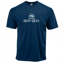 Performance Shirts Reef & Reel Classic Logo Men's Short Sleeve Performance Shirt