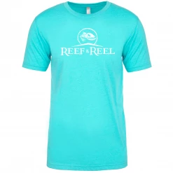 Reef & Reel Classic Logo Men's Tri-Blend Short Sleeve T-Shirt
