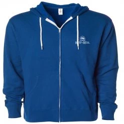 Reef & Reel Embroidered Zip Hooded Fleece