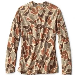 Orvis Dri Release Camo Crew L/S