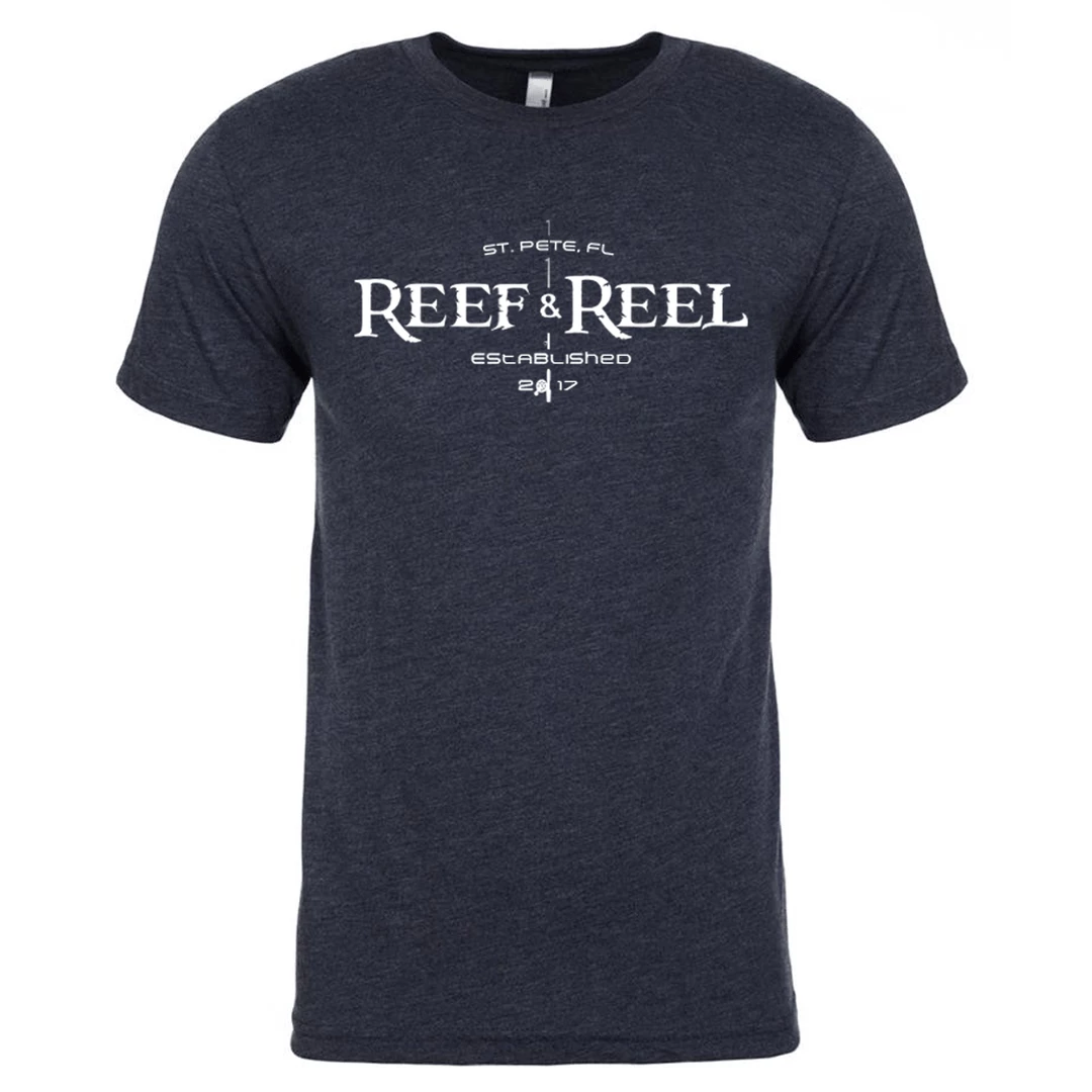 T-Shirts Reef & Reel Established Men's Tri-Blend Short Sleeve 5 T-Shirts Reef & Reel Established Men's Tri-Blend Short Sleeve