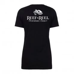 T-Shirts Reef & Reel Women's Fish On Back Tri Blend T-shirt