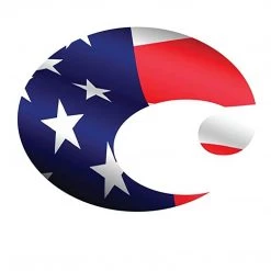 Costa Del Mar Decal Costa Logo C-Flag Small