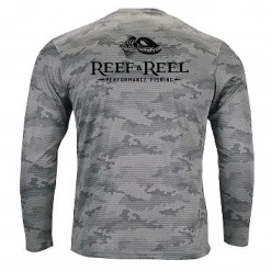 Performance Shirts Reef & Reel Floating Fish Full Camo Pro Performance Shirt