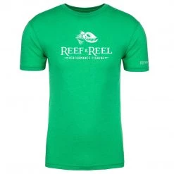 T-Shirts Reef & Reel Floating Fish Big Logo Tri-Blend T-Shirt