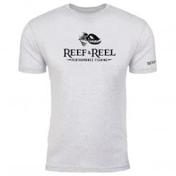 T-Shirts Reef & Reel Floating Fish Big Logo Tri-Blend T-Shirt