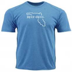 T-Shirts Reef & Reel Florida Outline Tri-Blend Men's Short Sleeve T-Shirt 9 T-Shirts Reef & Reel Florida Outline Tri-Blend Men's Short Sleeve T-Shirt