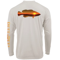 Reef & Reel Grouper Men's Long Sleeve Performance Shirt