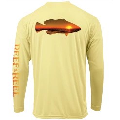 Reef & Reel Grouper Men's Long Sleeve Performance Shirt