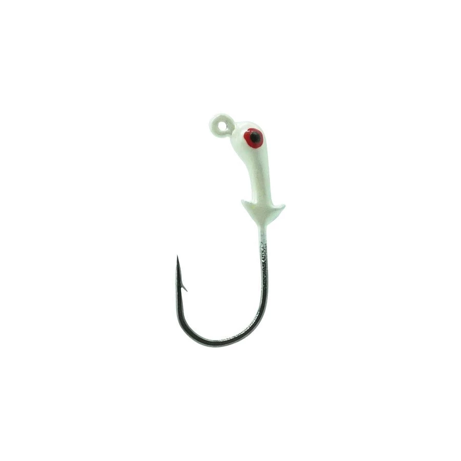 Mission Fishin 1oz Jig Heads Double Barbed 2pk 12 Mission Fishin 1oz Jig Heads Double Barbed 2pk
