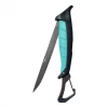 Knives Toadfish Stowaway Folding Filet Knife With Built In Carabiner