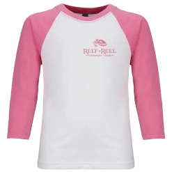 Reef & Reel Performance Fishing Youth 3/4 Raglan Shirt