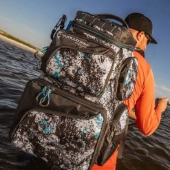 Evolution Large Mouth Double Decker Tackle Backpack