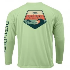 Reef & Reel Classic Wave Men's Long Sleeve Performance Shirt Performance Shirts