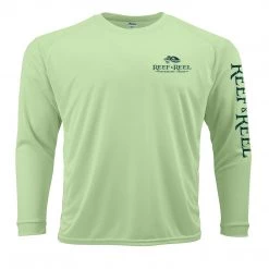 Reef & Reel Classic Wave Men's Long Sleeve Performance Shirt Performance Shirts