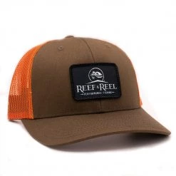 Reef & Reel Performance Fishing Snapback Trucker Hat 44 Reef & Reel Performance Fishing Snapback Trucker Hat