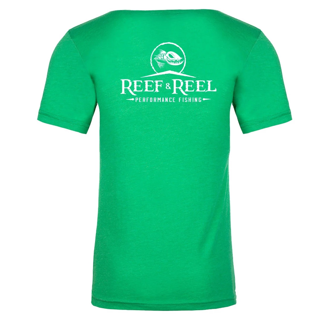 T-Shirts Reef & Reel Back Logo Tri-Blend T-Shirt 4 T-Shirts Reef & Reel Back Logo Tri-Blend T-Shirt