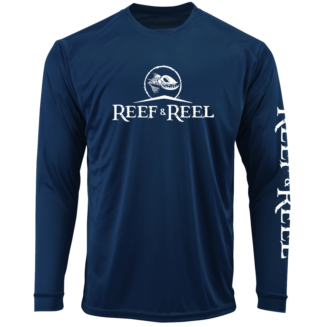 Reef & Reel Logo Performance Long Sleeve Shirt Performance Shirts 6 Reef & Reel Logo Performance Long Sleeve Shirt Performance Shirts