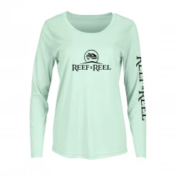 Performance Shirts Reef & Reel Women's Logo Performance LS Shirt