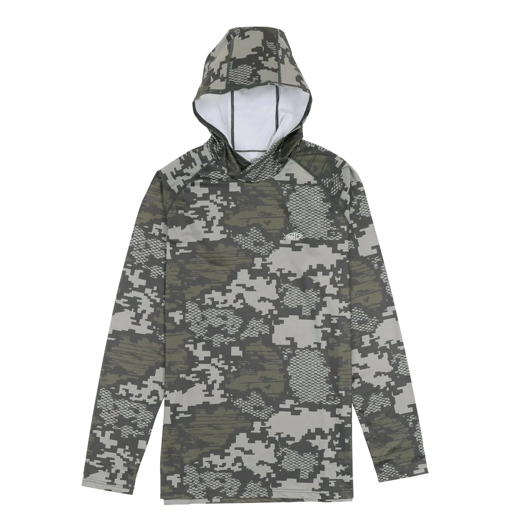 Performance Shirts Aftco Tactical Hooded Long Sleeve Performance Shirt 5 Performance Shirts Aftco Tactical Hooded Long Sleeve Performance Shirt