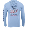 Reef & Reel American Made Men's Long Sleeve Performance Hoodie 2 Reef & Reel American Made Men's Long Sleeve Performance Hoodie