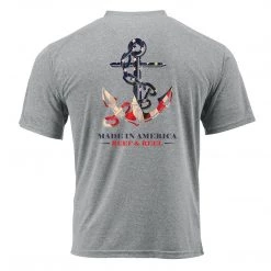 Reef & Reel American Made Men's Short Sleeve Performance Shirt