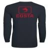 Costa Del Mar Emblem Marlin Long Sleeve Crew