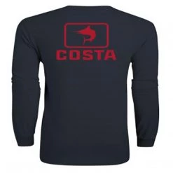 Costa Del Mar Emblem Marlin Long Sleeve Crew