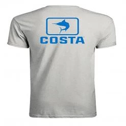 Costa Del Mar Emblem Marlin Short Sleeve Crew