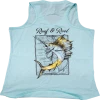 Reef & Reel Women's Mod Fish Tri Blend Tank